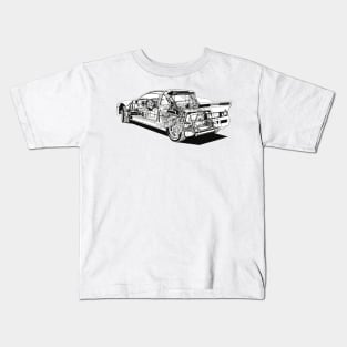 Ford RS200 Anatomy Kids T-Shirt